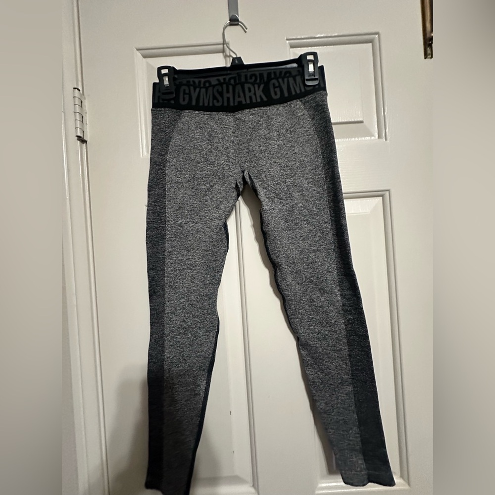 Black and Gray Gymshark leggings